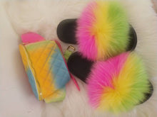 Load image into Gallery viewer, Waist side bag and slippers set