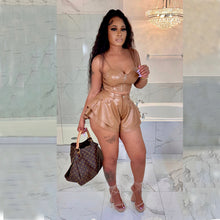 Load image into Gallery viewer, PU leather fashion suit AY2045