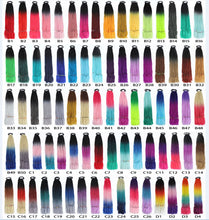 Load image into Gallery viewer, Hot selling synthetic color three-strand ponytail head rope(AH5054)