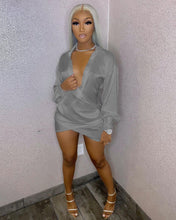 Load image into Gallery viewer, Sexy deep V low-cut dress AY1147