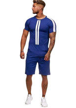 Load image into Gallery viewer, Men's short sleeve t-shirt two-piece(AY1032)