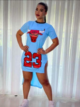 Load image into Gallery viewer, New basketball slit dress (no brand) AY1138
