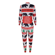 Load image into Gallery viewer, Christmas parent-child home jumpsuit(AY1508)