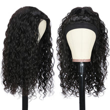 Load image into Gallery viewer, Human Hair Water Wave Headband Wigs(AH5048)