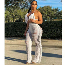 Load image into Gallery viewer, Sexy bikini fringed knitted set(AY1837)