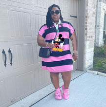 Load image into Gallery viewer, Fashion Striped Print Casual Dress(AY1956)