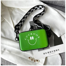 Load image into Gallery viewer, Trendy square box-shaped smiley crossbody bag(AB2035)