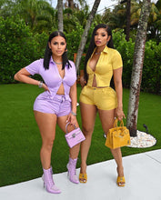 Load image into Gallery viewer, Hot short sleeved shirt two piece set AY2005