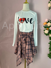 Load image into Gallery viewer, Fashion irregular plaid skirt(AY1783)