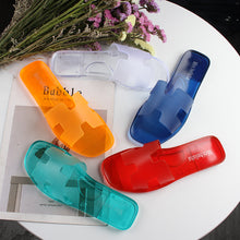 Load image into Gallery viewer, Fashion Solid Color Flat Slippers( HPSD225)