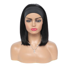 Load image into Gallery viewer, Headband Straight Bob Human Hair Wigs(AH5044)