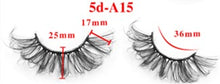 Load image into Gallery viewer, Five pairs set with extended false eyelashes