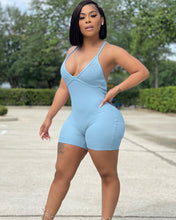 Load image into Gallery viewer, Pop suspender high quality pit strip Jumpsuit AY1951