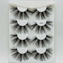 Load image into Gallery viewer, 25mm mink eyelashes(4 pairs)