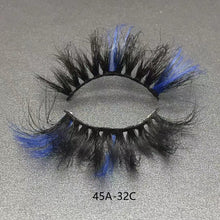 Load image into Gallery viewer, Color Mink Hair False Eyelashes (1pair ) AH5058