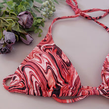 Load image into Gallery viewer, Fashion Print Four Piece Split Bikini(AY1743)