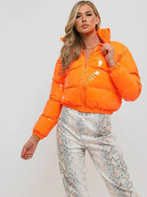 Load image into Gallery viewer, Solid color mirror zipper jacket(AY1491)