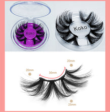 Load image into Gallery viewer, Sender false eyelashes mink hair AH2061