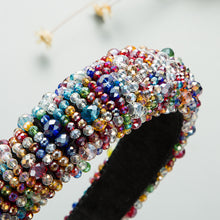 Load image into Gallery viewer, Hand Beaded Crystal Headband(AE4101)