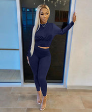 Load image into Gallery viewer, Solid color sports fashion suit(AY1226)