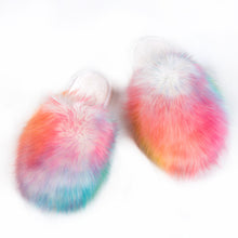 Load image into Gallery viewer, New fashion plush Baotou slippers (HPSD110)