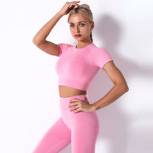 Load image into Gallery viewer, Hot sale seamless yoga sportswear Top