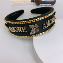 Load image into Gallery viewer, Hot sale chain rhinestone butterfly headband