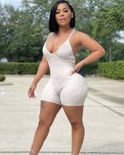 Load image into Gallery viewer, Pop suspender high quality pit strip Jumpsuit AY1951