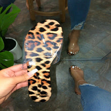 Load image into Gallery viewer, Hot selling one-word transparent slippers