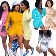 Load image into Gallery viewer, Hot sale embroidered letters slim jumpsuit