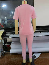 Load image into Gallery viewer, Fashion Printed Short Sleeve T-Shirt Set(AY1972)