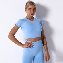 Load image into Gallery viewer, Hot sale seamless yoga sportswear Top