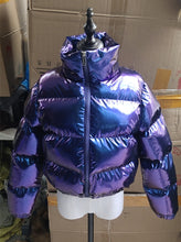 Load image into Gallery viewer, Children's trendy shiny cotton jacket(AY1418)