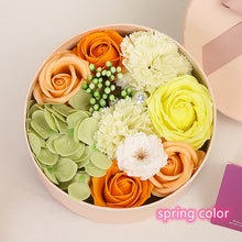 Load image into Gallery viewer, Gift Soap Flower Small Round Gift Box(AE4081)