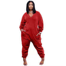 Load image into Gallery viewer, Sexy loose long sleeve casual set