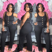 Load image into Gallery viewer, Summer Stitching wide-leg jumpsuit AY1007