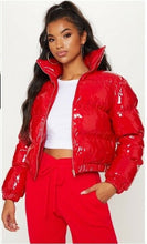Load image into Gallery viewer, Solid color mirror zipper jacket(AY1491)