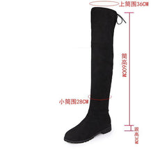 Load image into Gallery viewer, Over-the-knee boots high-tube stretch suede(HPSD167)