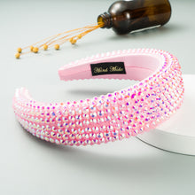 Load image into Gallery viewer, Hot selling flash diamond broad brim headband