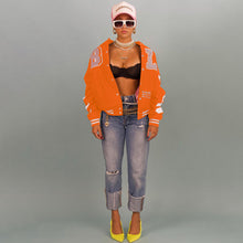 Load image into Gallery viewer, Trend air layer printed button jacket(AY1313)