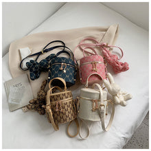 Load image into Gallery viewer, Jacquard cylinder handbag messenger bag AB2059