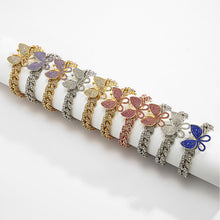 Load image into Gallery viewer, Hot Sale Light Luxury Flash Diamond Butterfly Bracelet