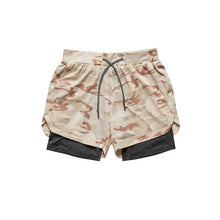 Load image into Gallery viewer, Men's loose pocket double sports shorts(AY1029)