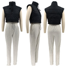 Load image into Gallery viewer, Solid color sleeveless plus cotton vest(AY1549)