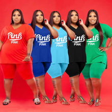 Load image into Gallery viewer, Fashion printed casual Plus suit AY1076