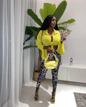 Load image into Gallery viewer, Fashion printed shirt two-piece (AY1589)