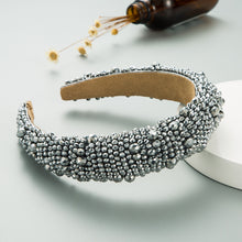 Load image into Gallery viewer, Hand Beaded Crystal Headband(AE4101)