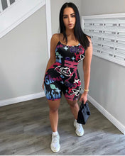 Load image into Gallery viewer, Sexy Printed Backless Jumpsuit AY1707