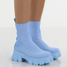 Load image into Gallery viewer, Trendy knitted short boots(HPSD151)