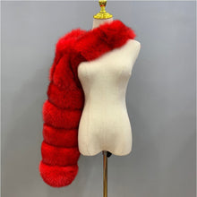 Load image into Gallery viewer, Trendy faux fur shawl jacket(AY1361)